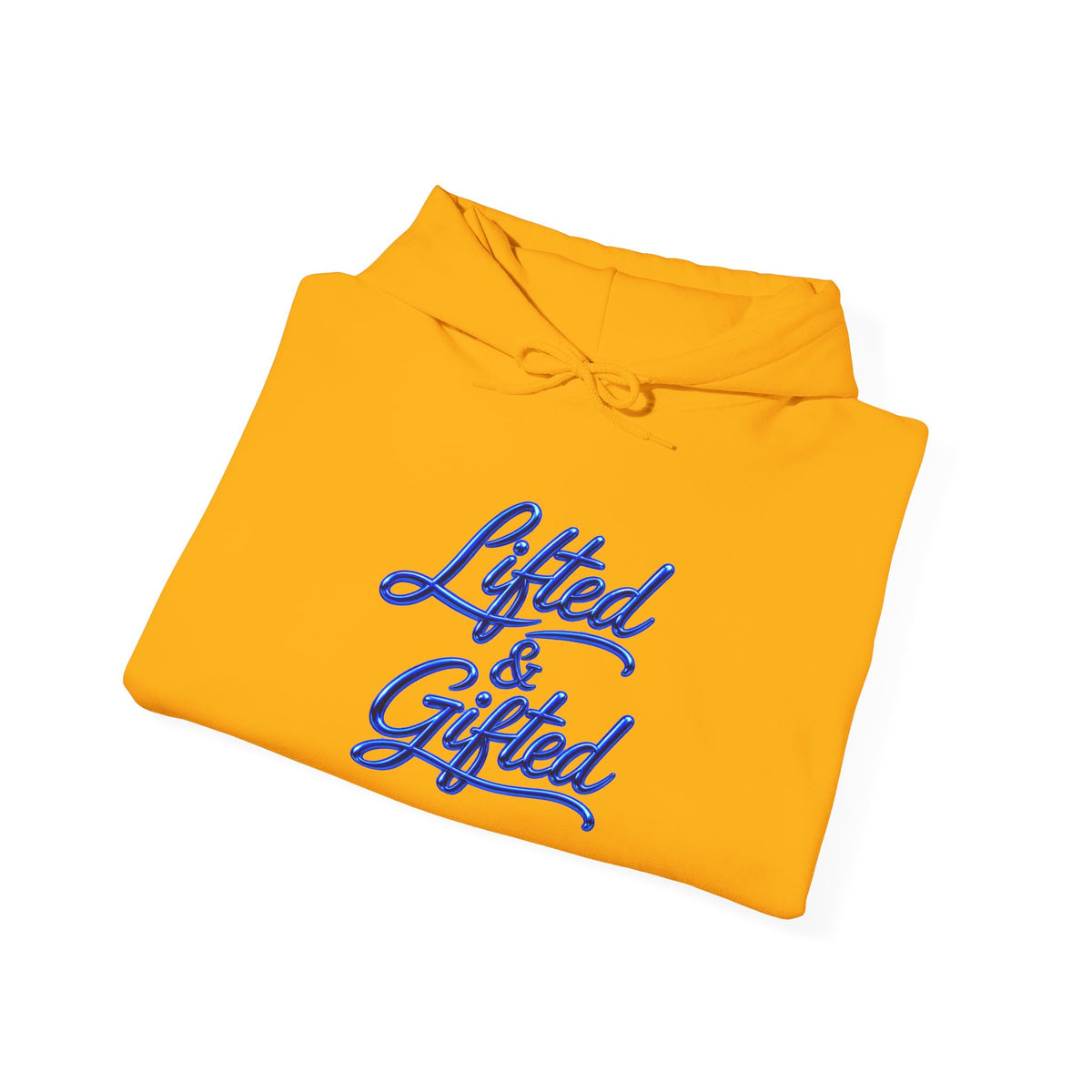 Blue Lifted & Gifted Logo Hoodie