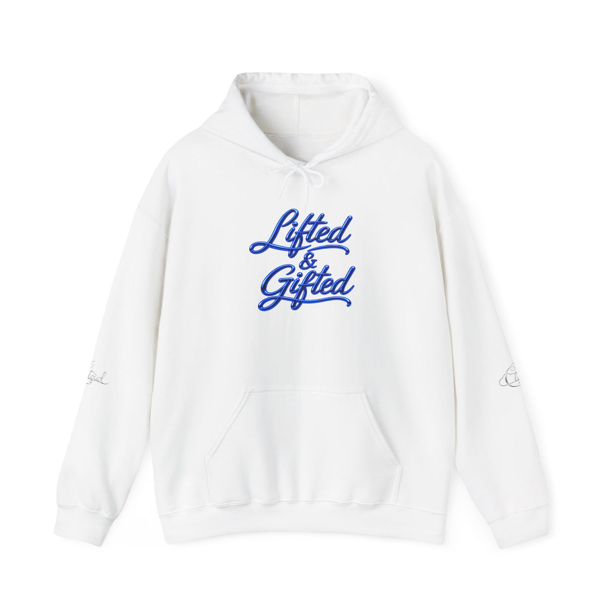 Blue Lifted & Gifted Logo Hoodie