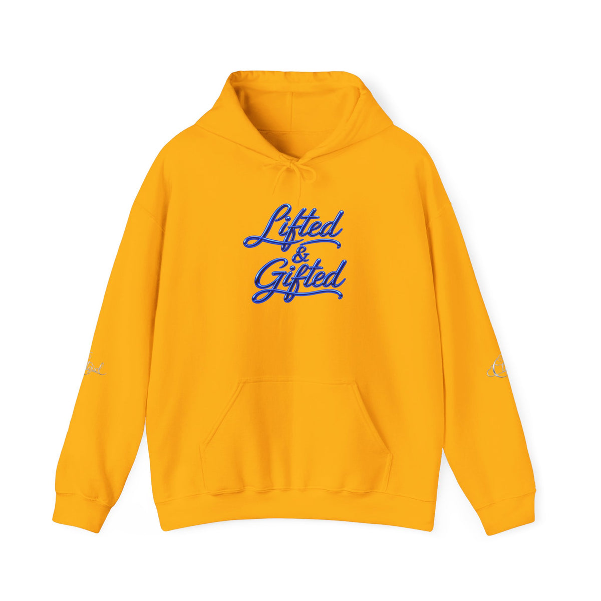 Blue Lifted & Gifted Logo Hoodie