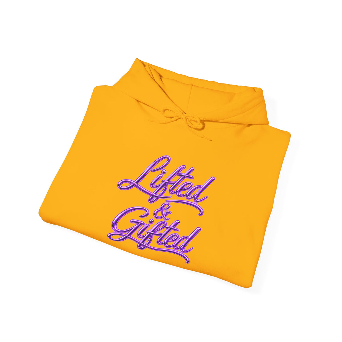 Purple Lifted & Gifted Logo Hoodie