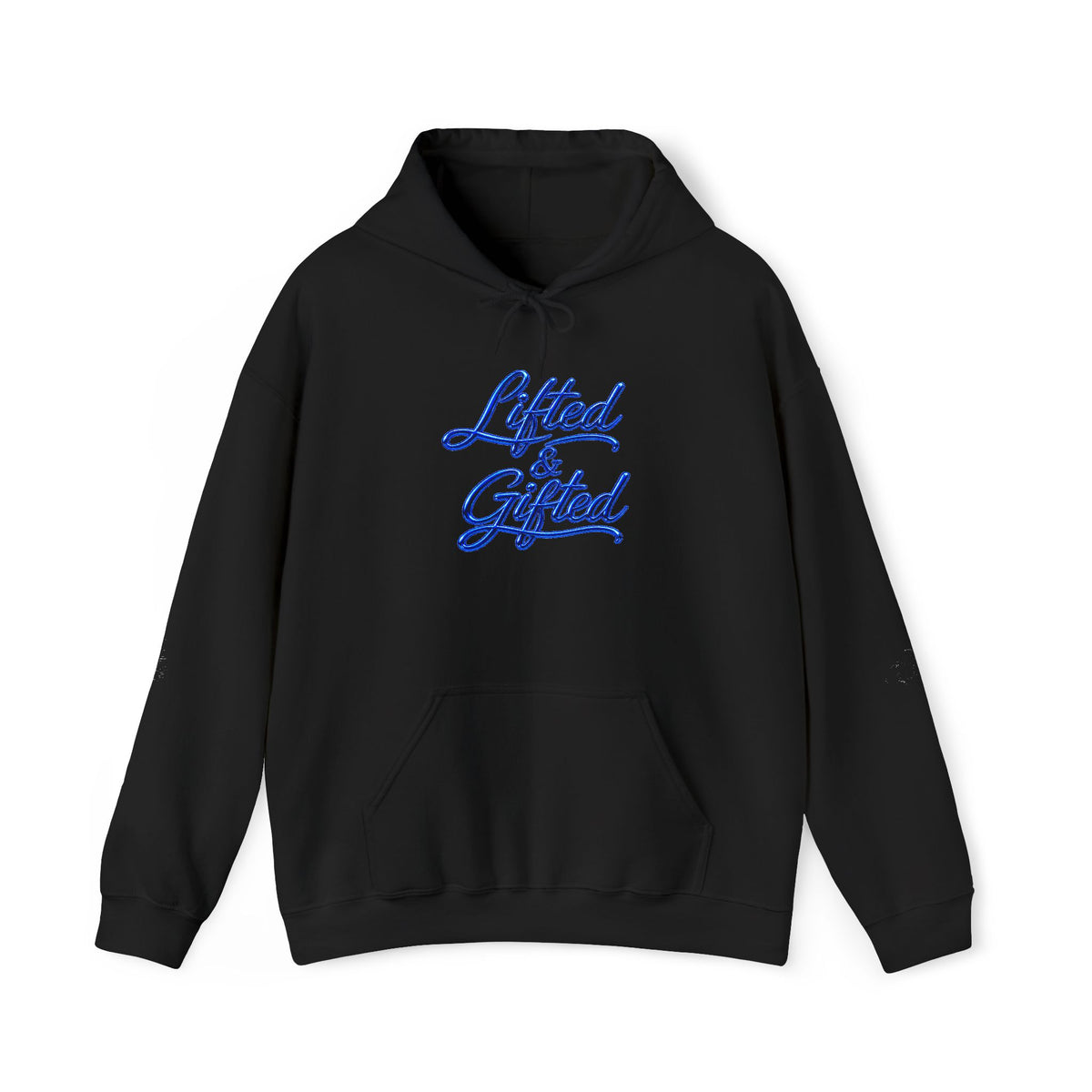 Blue Lifted & Gifted Logo Hoodie