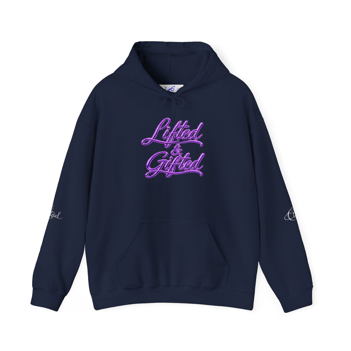 Purple Lifted & Gifted Logo Hoodie