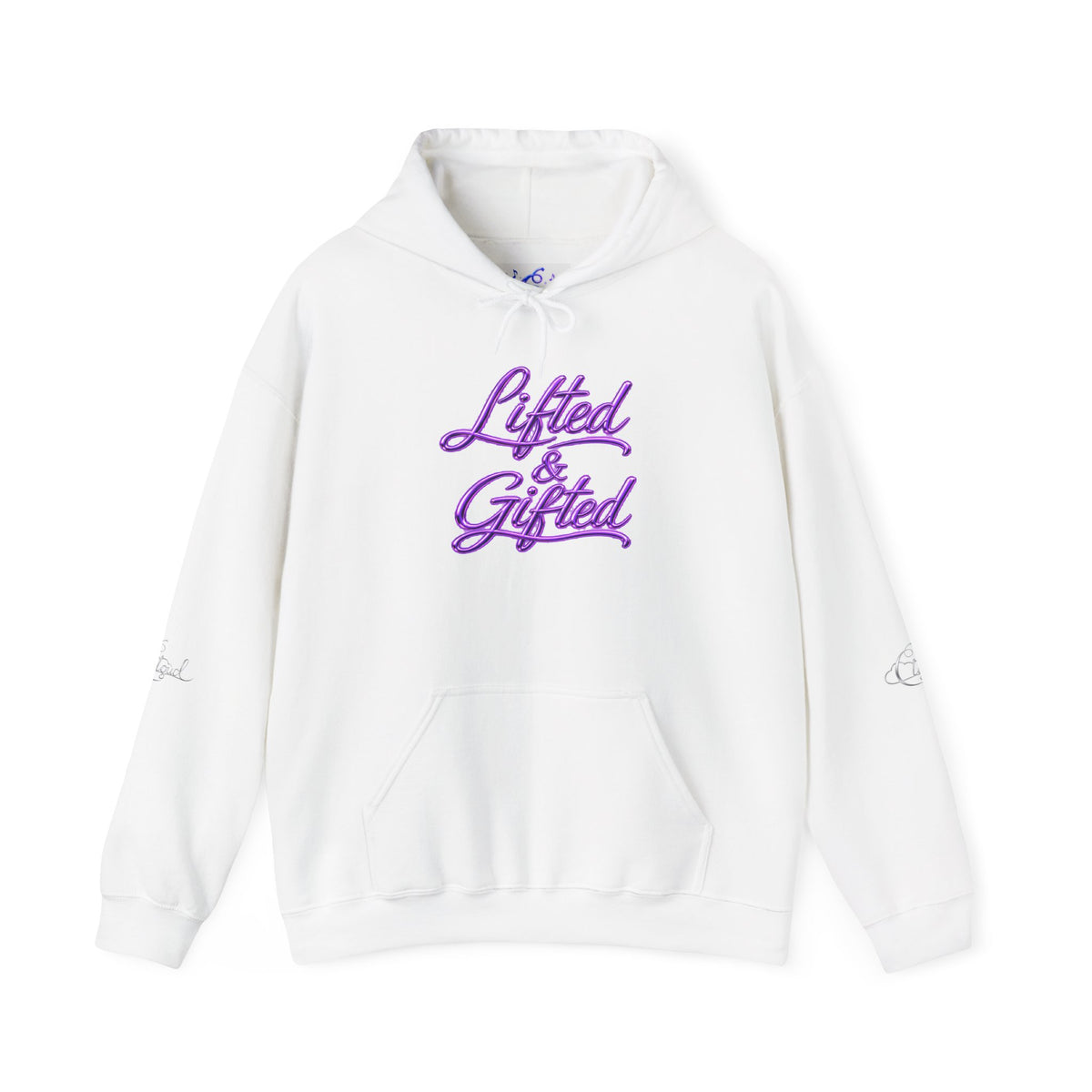 Purple Lifted & Gifted Logo Hoodie