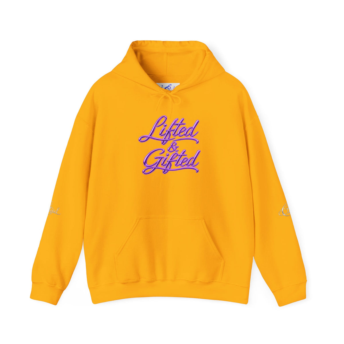 Purple Lifted & Gifted Logo Hoodie