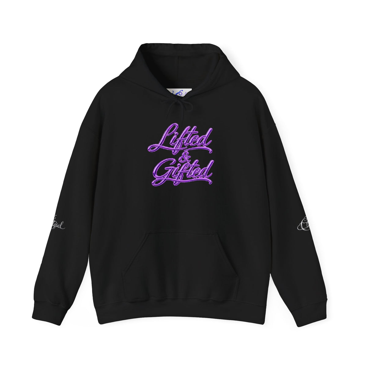 Purple Lifted & Gifted Logo Hoodie