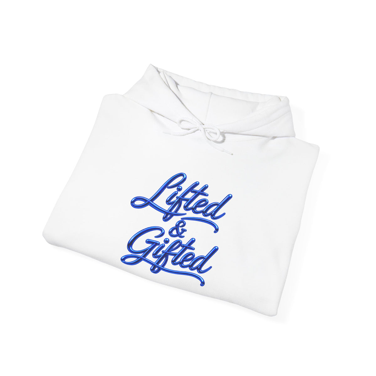 Blue Lifted & Gifted Logo Hoodie