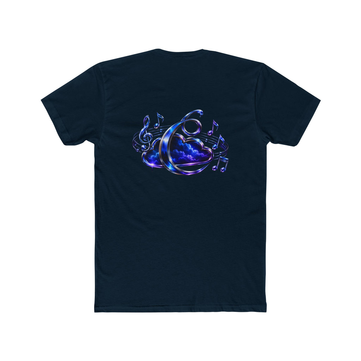 Blue Lifted and Gifted Logo Tee