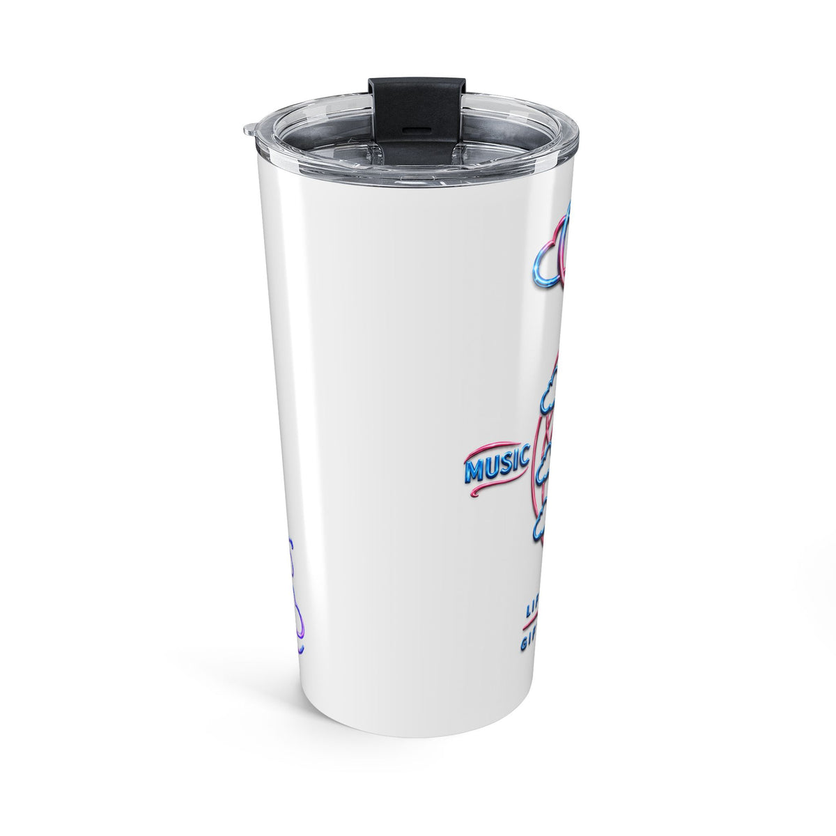 20 oz Cloud Music Motivation Tumbler