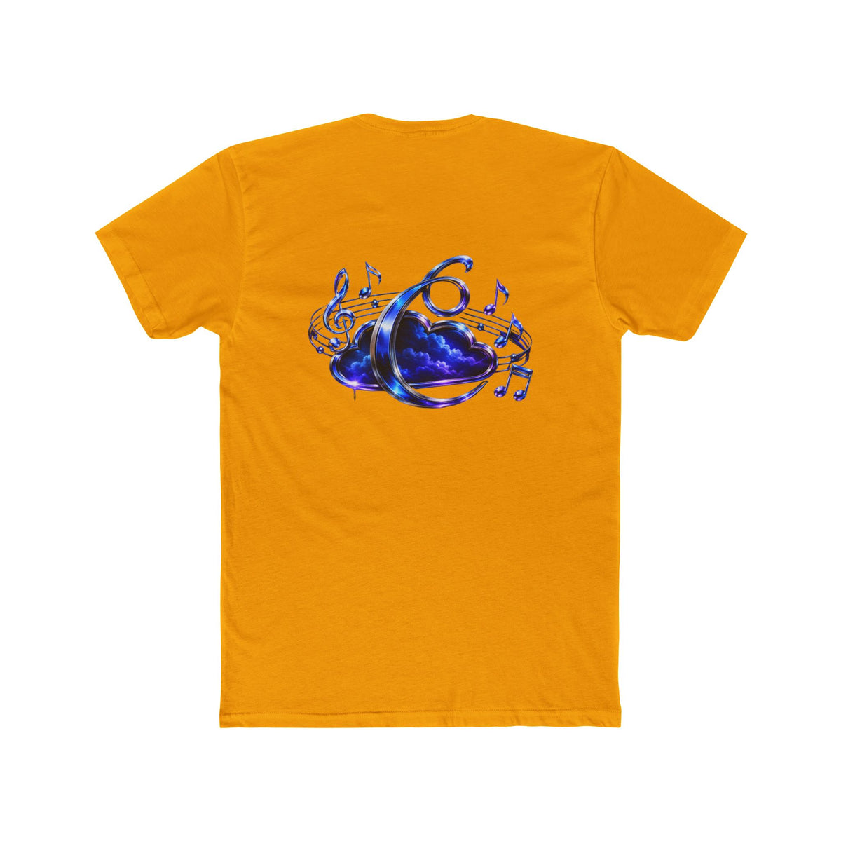 Blue Lifted and Gifted Logo Tee