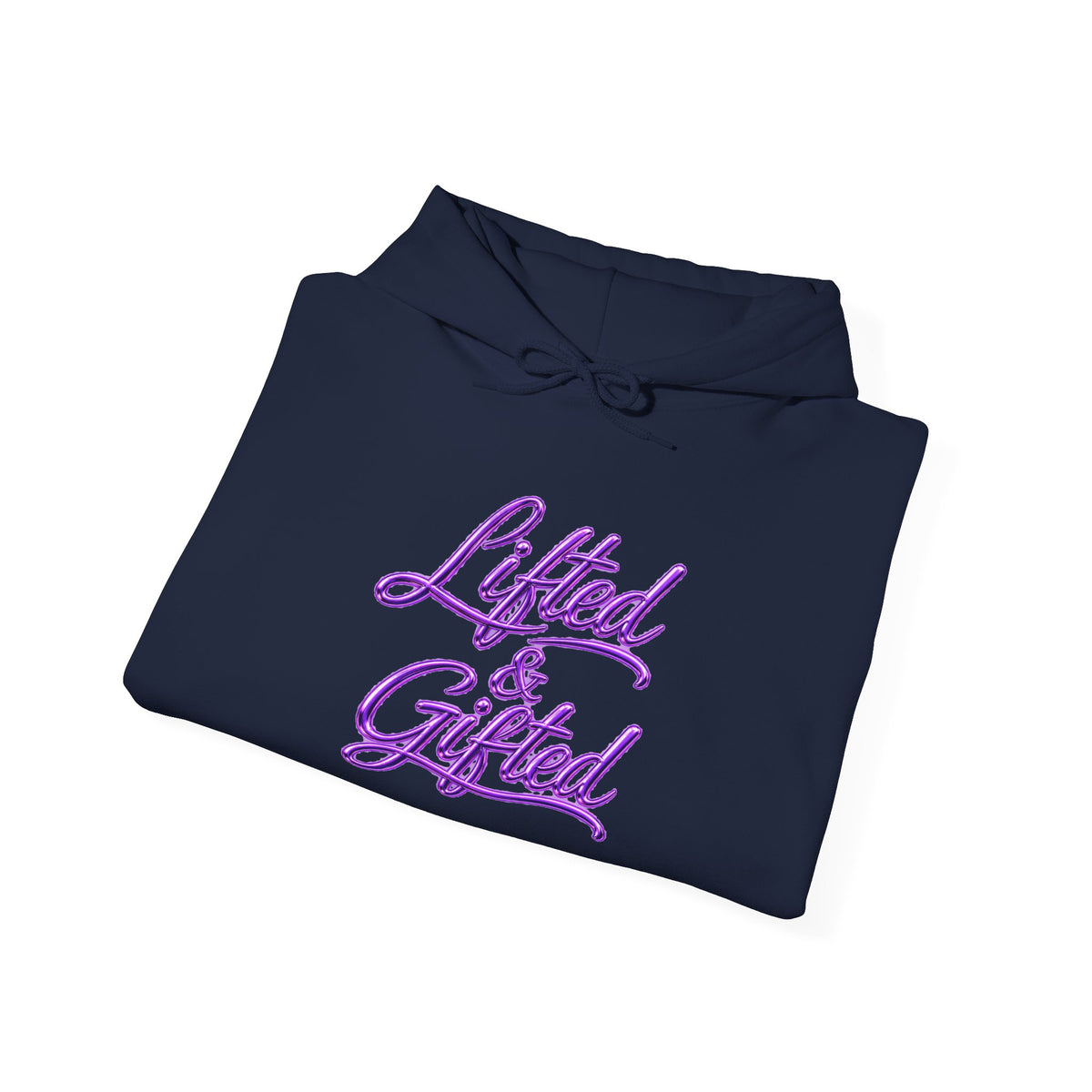 Purple Lifted & Gifted Logo Hoodie