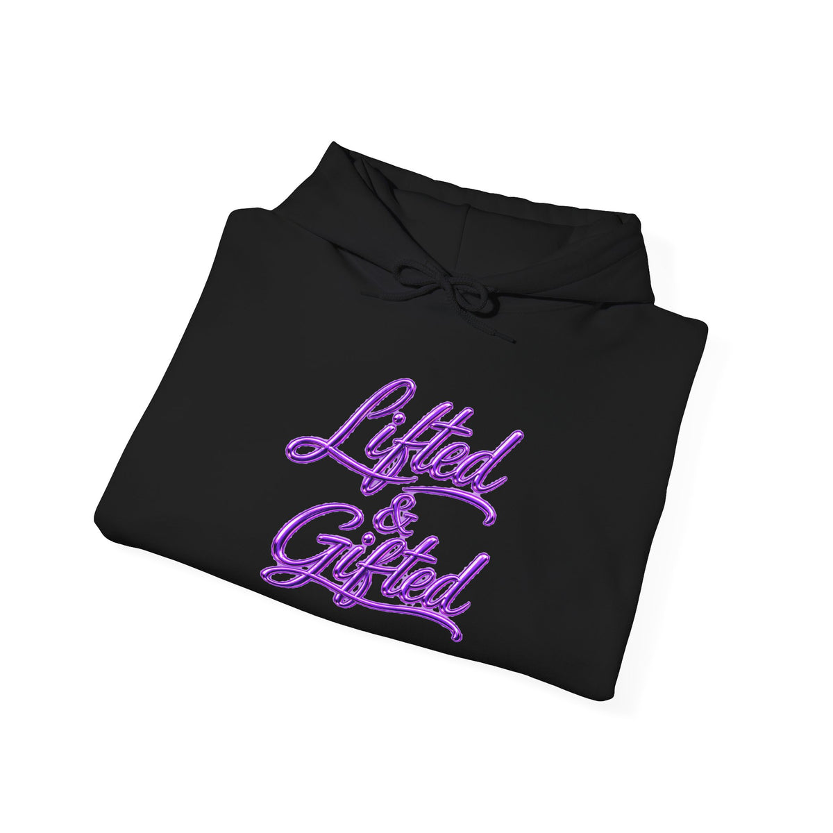 Purple Lifted & Gifted Logo Hoodie