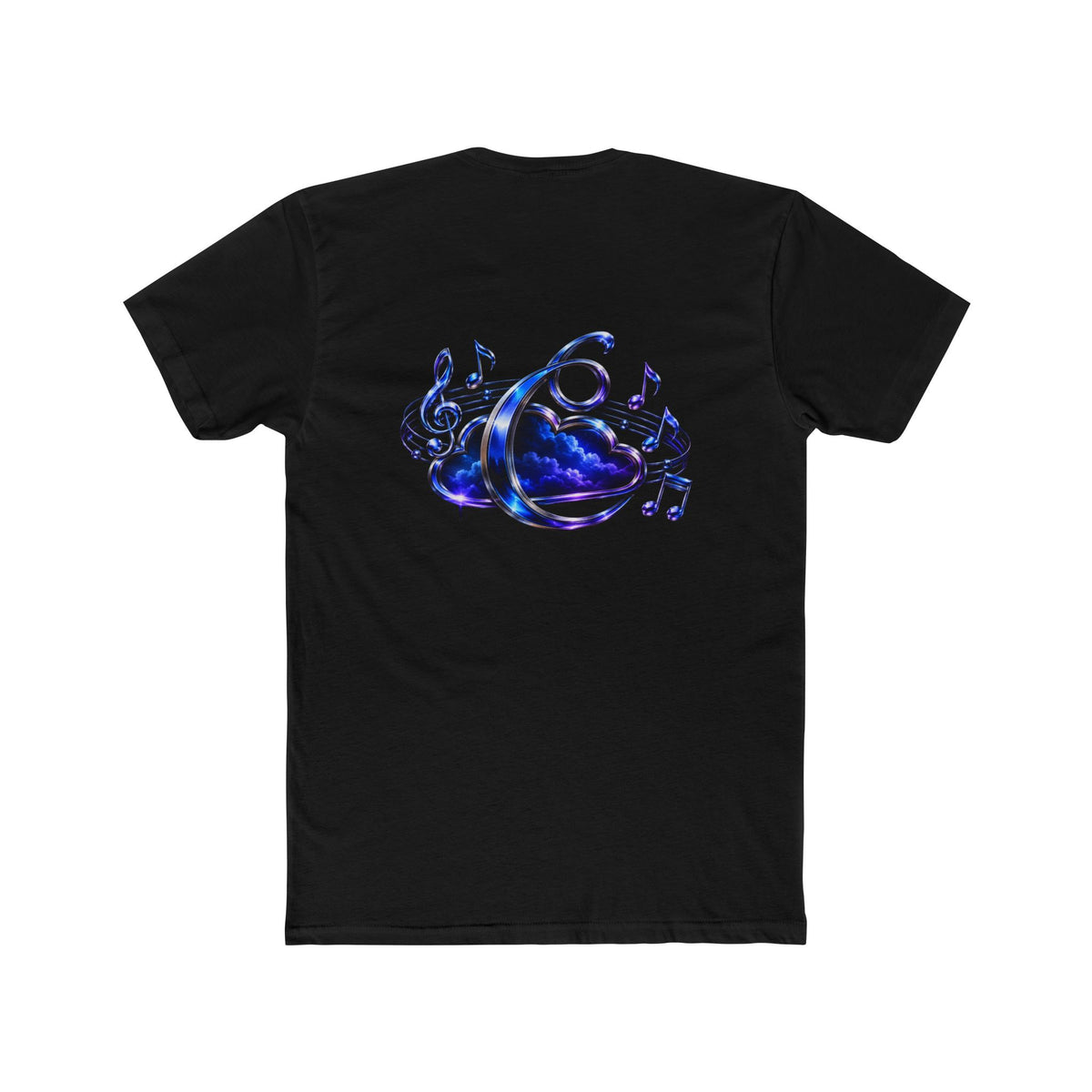 Blue Lifted and Gifted Logo Tee