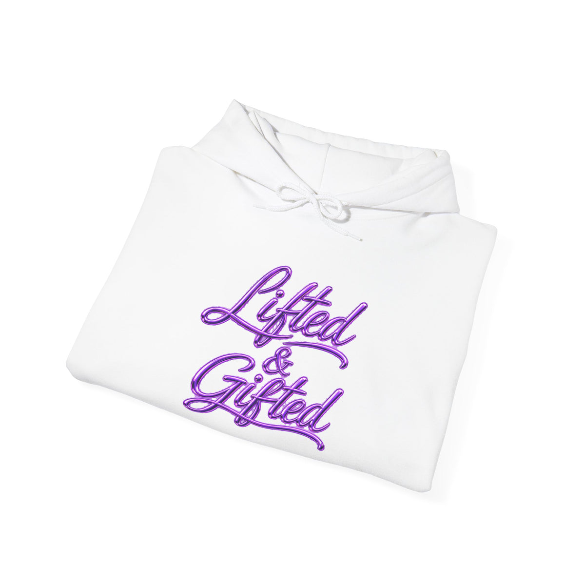 Purple Lifted & Gifted Logo Hoodie